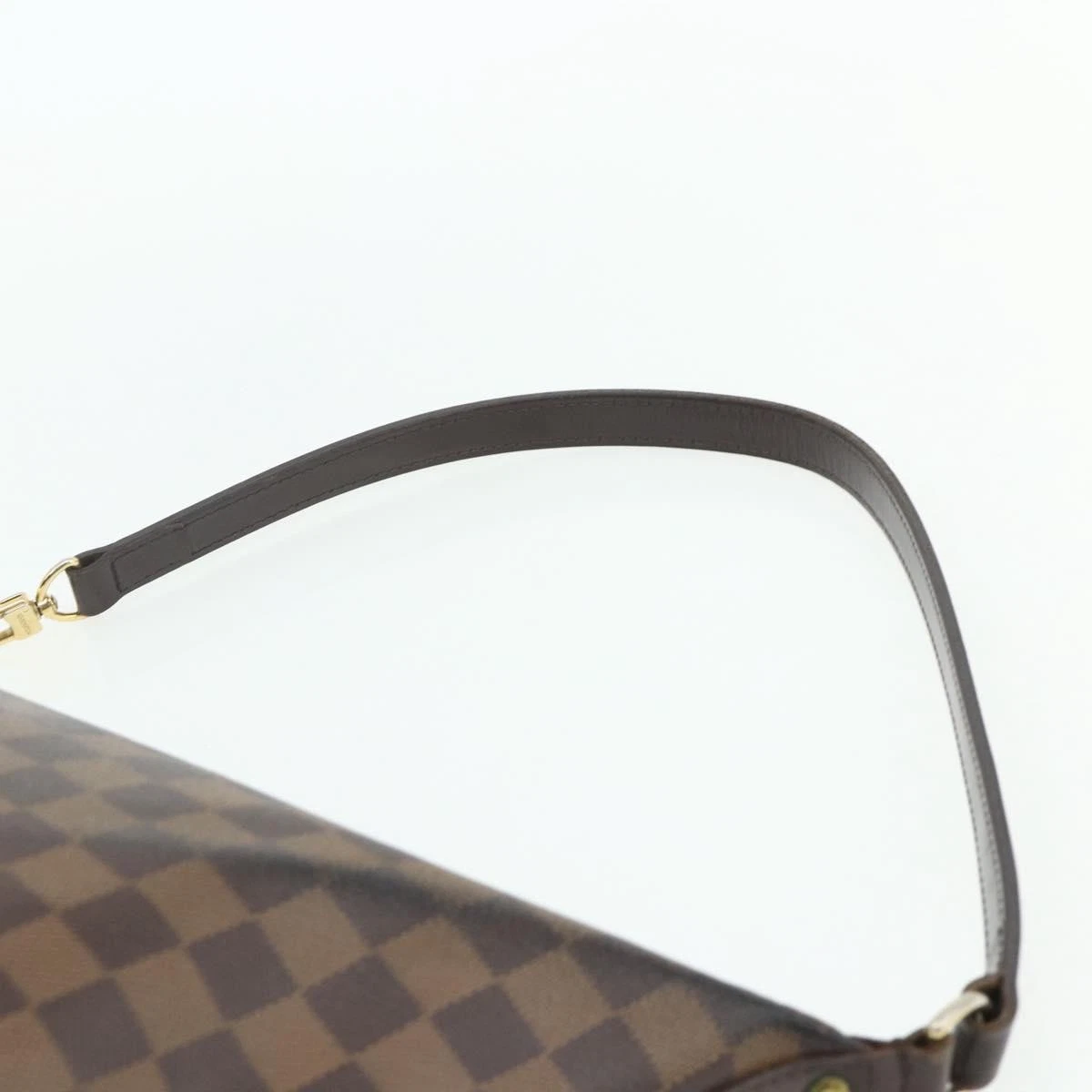 $1050 2005 LOUIS VUITTON Damier Ebene Illovo MM Shoulder Bag AR0065