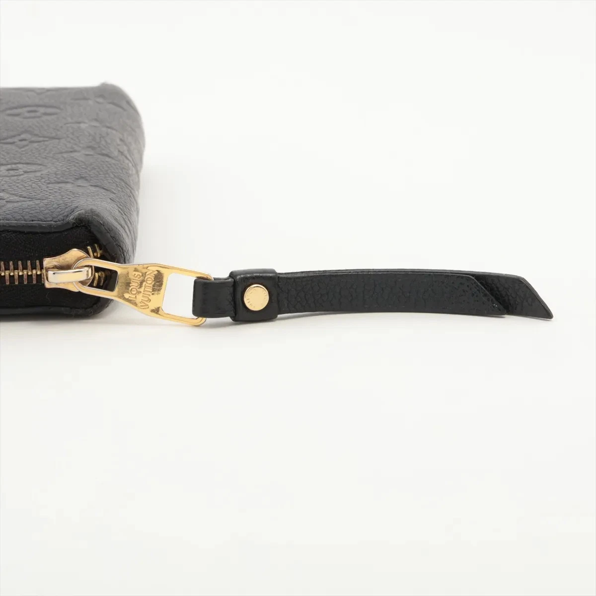 Louis Vuitton Empreinte Zippy Wallet M61864 Noir Zip Round Wallet