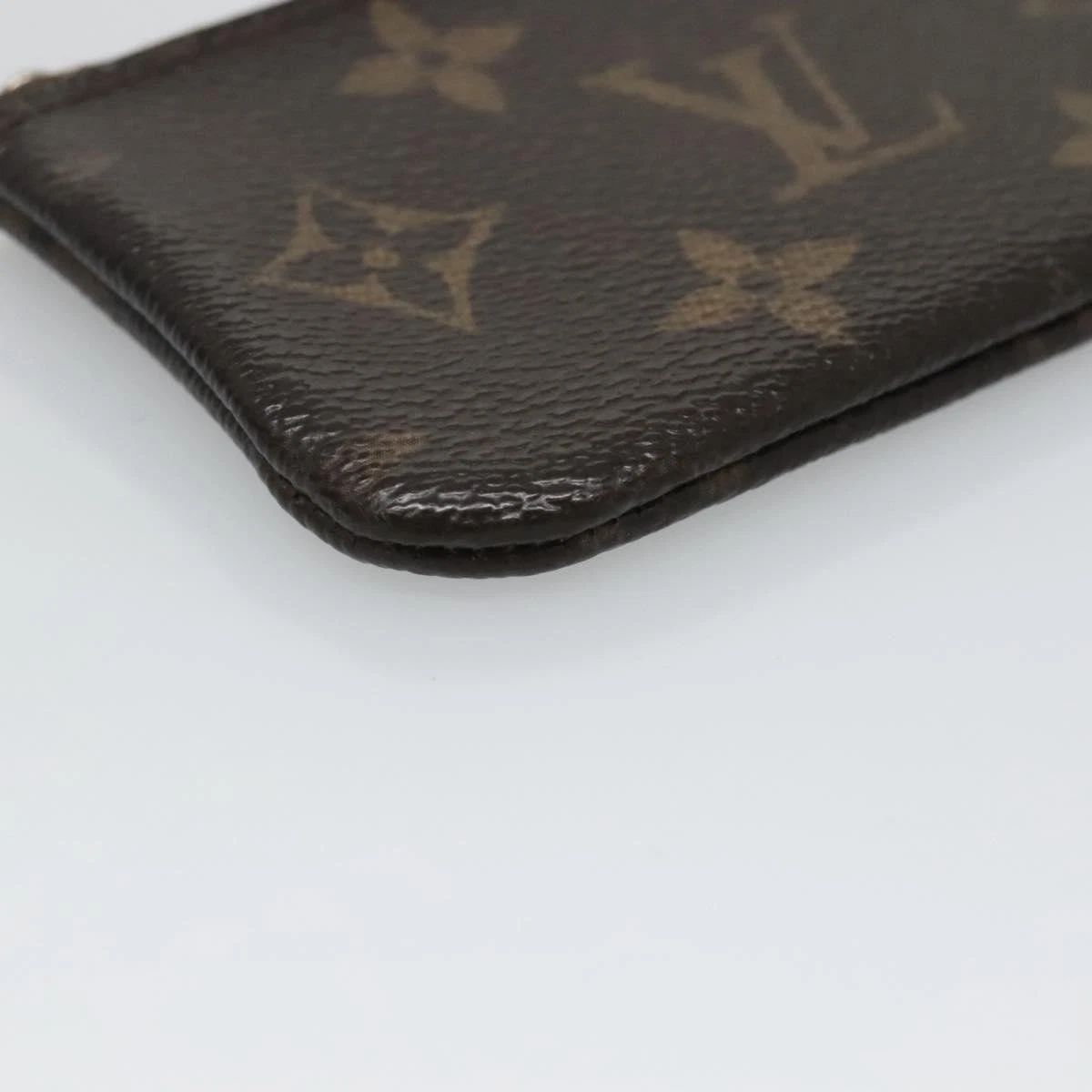 $355 LOUIS VUITTON Monogram Key Pouch Spain
