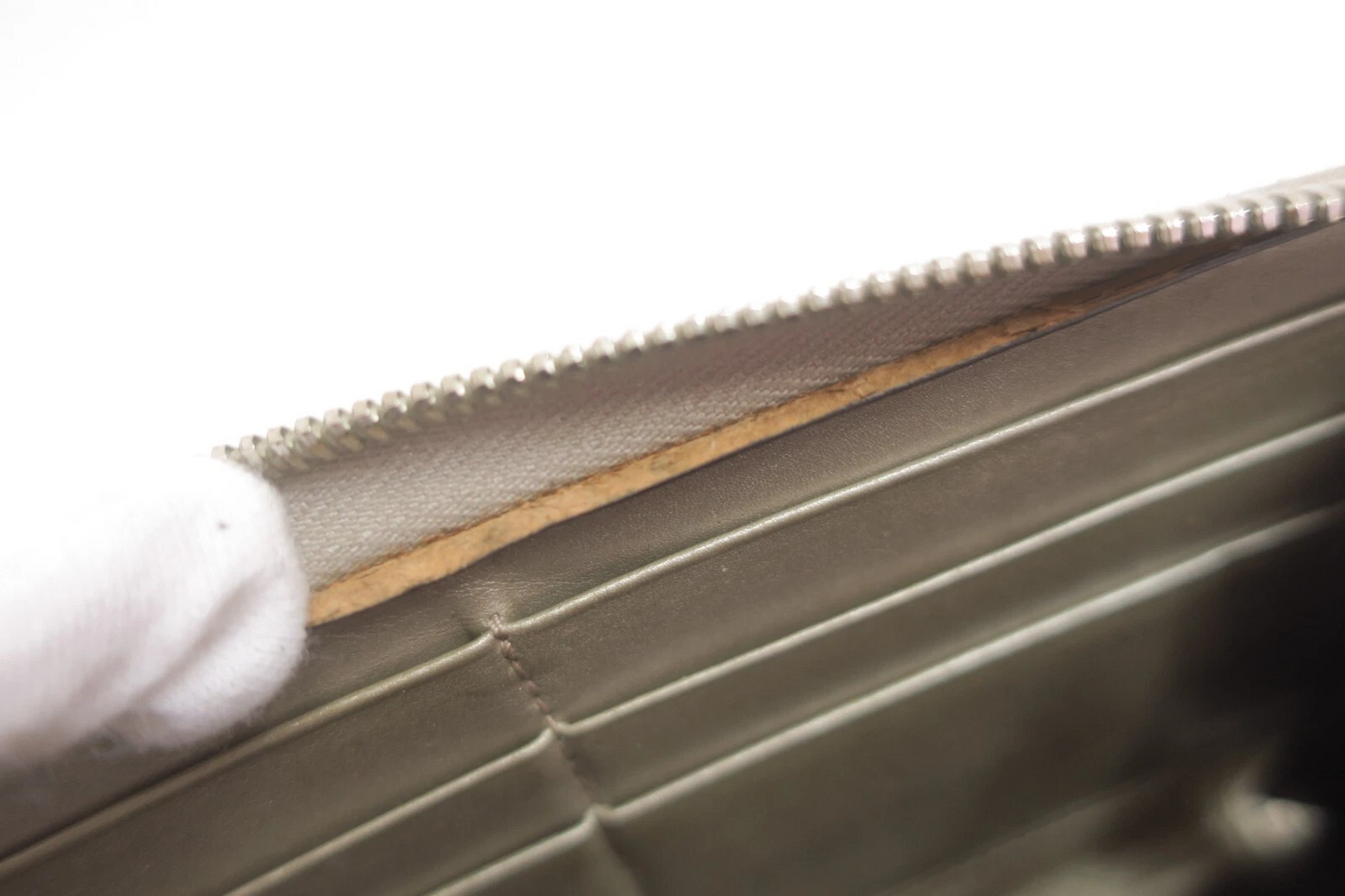 $660 Gucci GG Imprime Canvas Zip Around Wallet