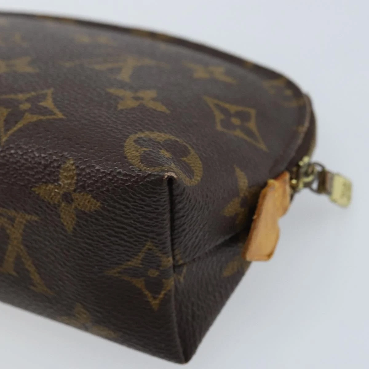 LOUIS VUITTON Monogram Pochette Cosmetic PM Pouch M43998 LV Auth BA11615