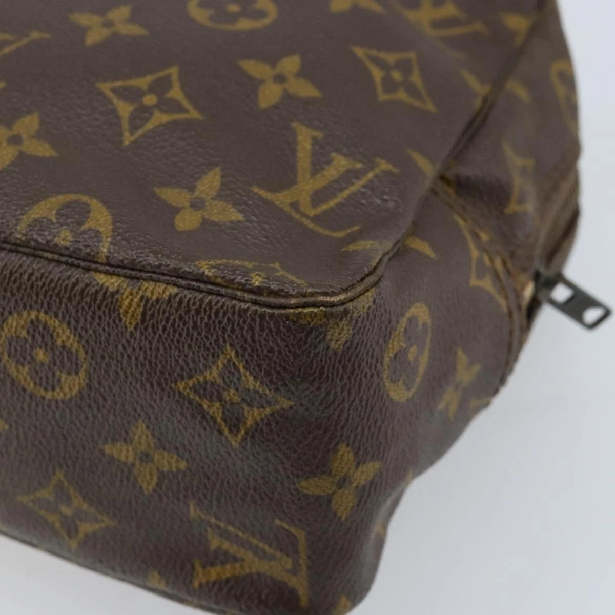 $600 LOUIS VUITTON Monogram Trousse Toilette 28 Clutch Bag VINTAGE