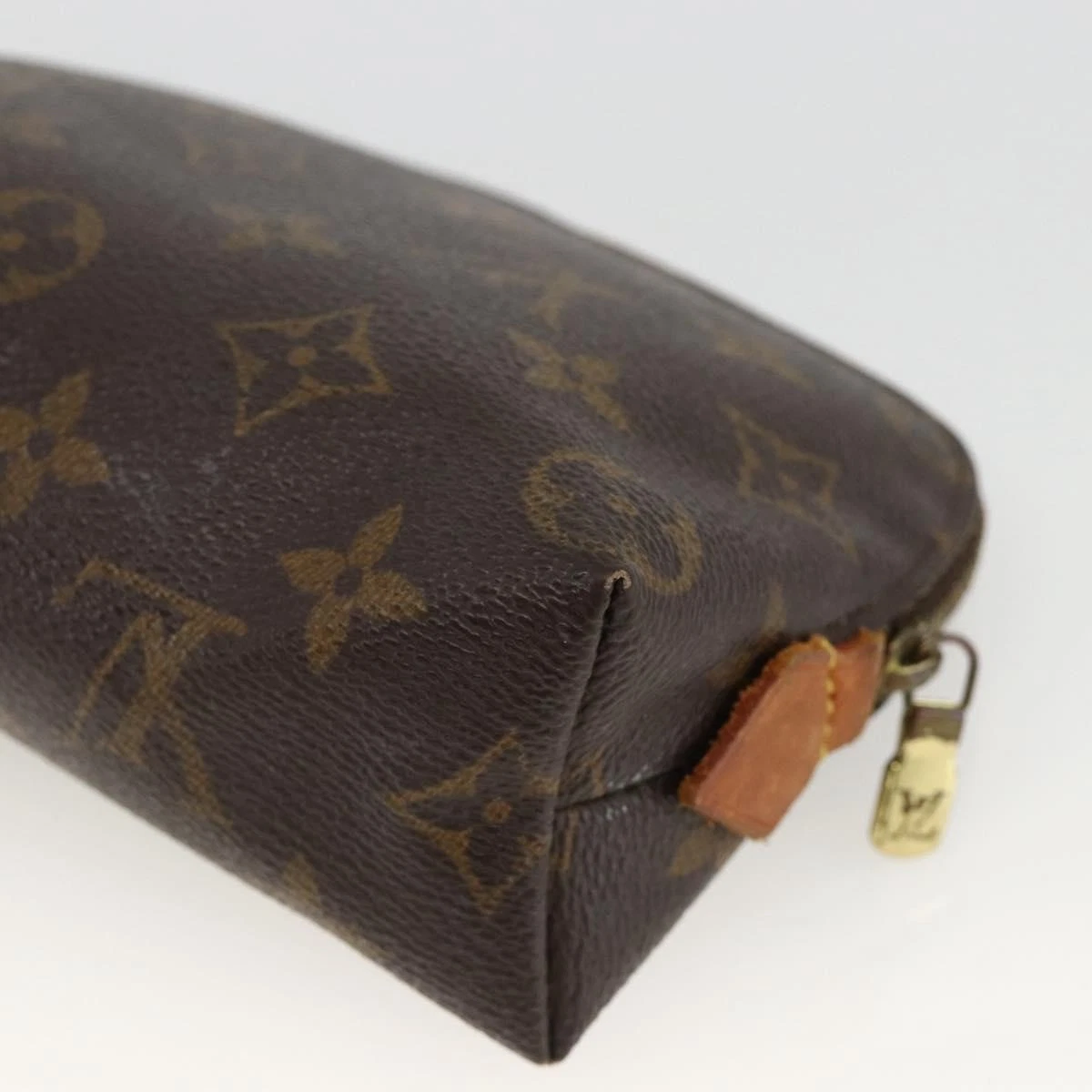 LOUIS VUITTON Monogram Pochette Cosmetic PM Pouch M43998 LV Auth BAZ755