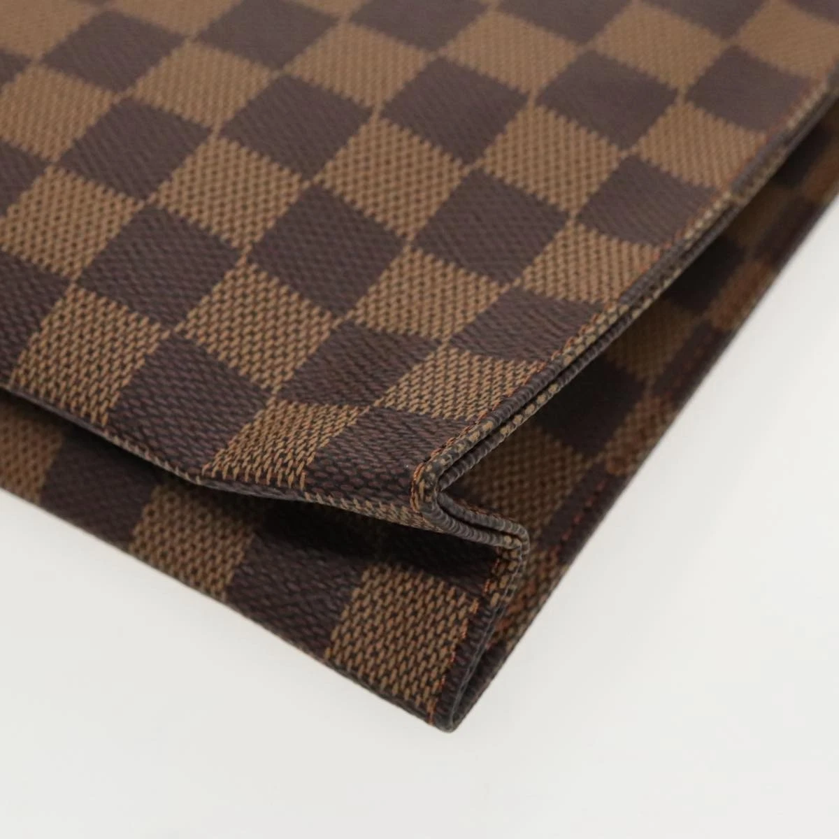 $760 1996 LOUIS VUITTON Damier Ebene Toiletry Pouch 26 TH0956