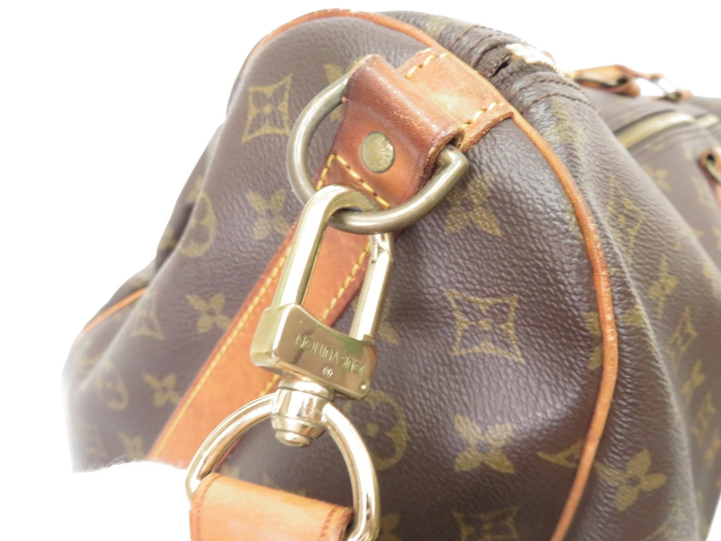 $2690 1990 Louis Vuitton Monogram Keepall Bandouliere 60 VI0950