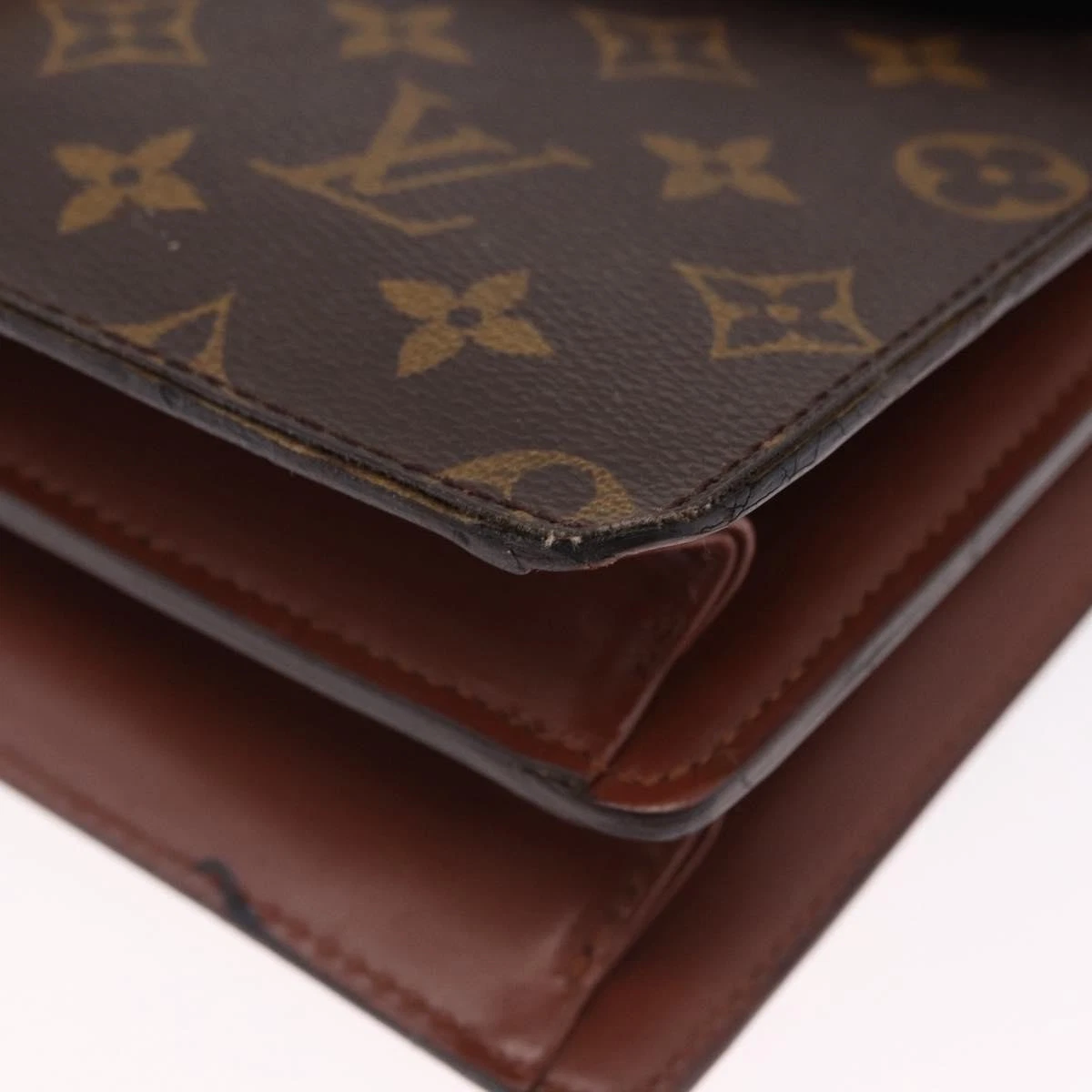 LOUIS VUITTON Monogram Concorde Hand Bag M51190 LV Auth ep15440