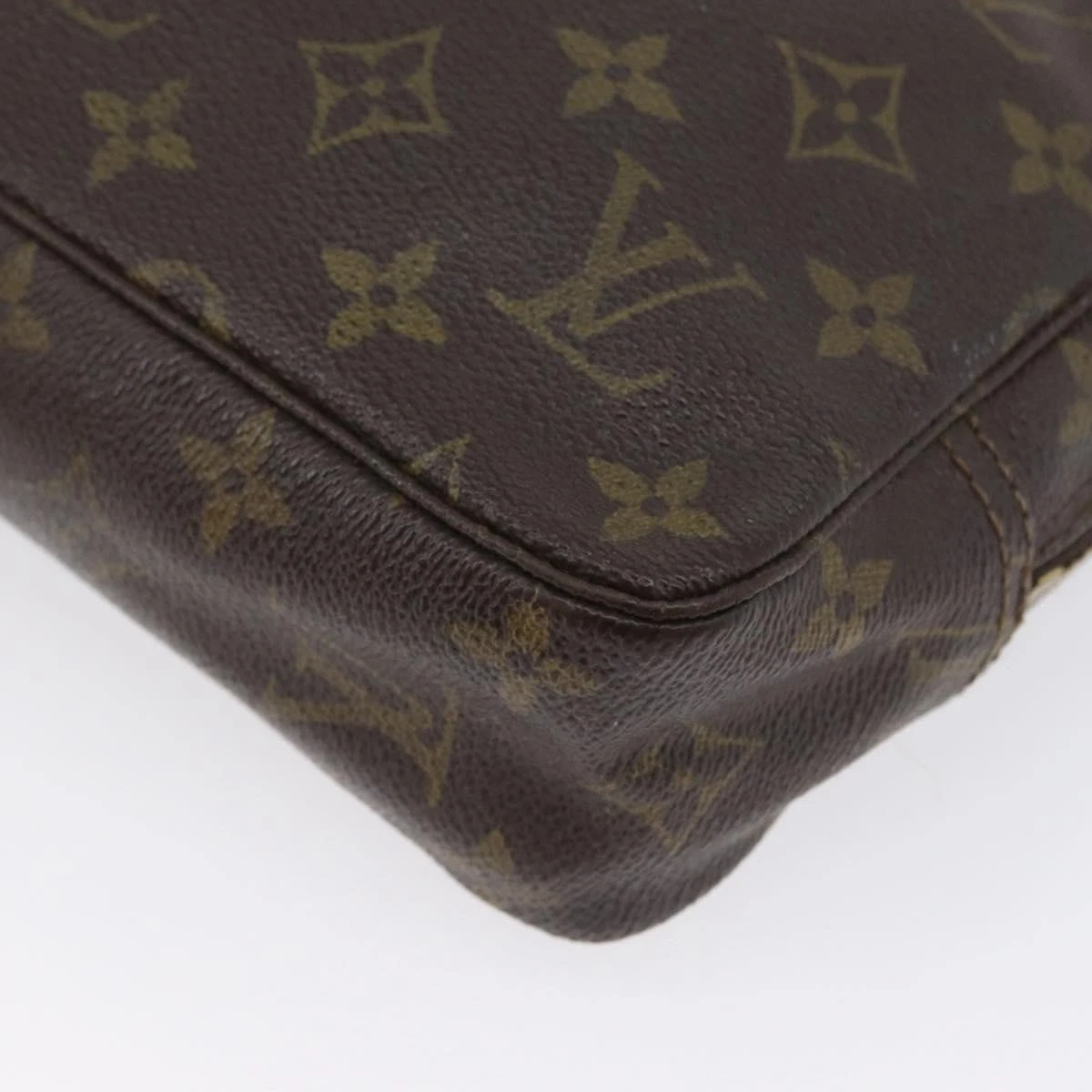 $600 1984 LOUIS VUITTON Monogram Trousse Toilette 23 Clutch Bag 841