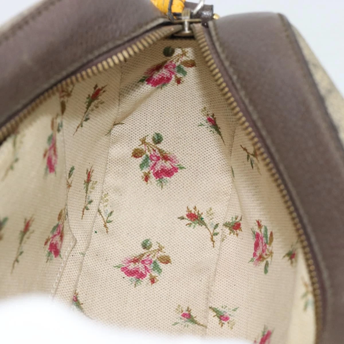$1490 Gucci GG Supreme Monogram Web Neo Vintage Shoulder Bag Beige New Acero Crop