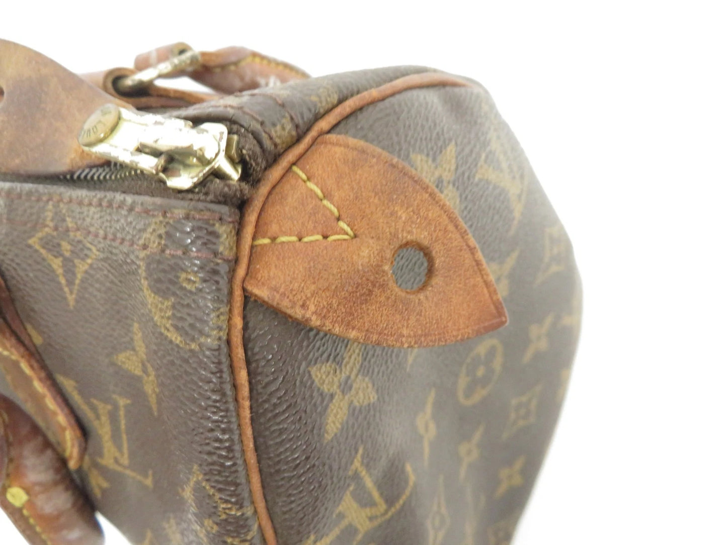 Louis Vuitton Speedy 25 Handbag Monogram Brown SP1928