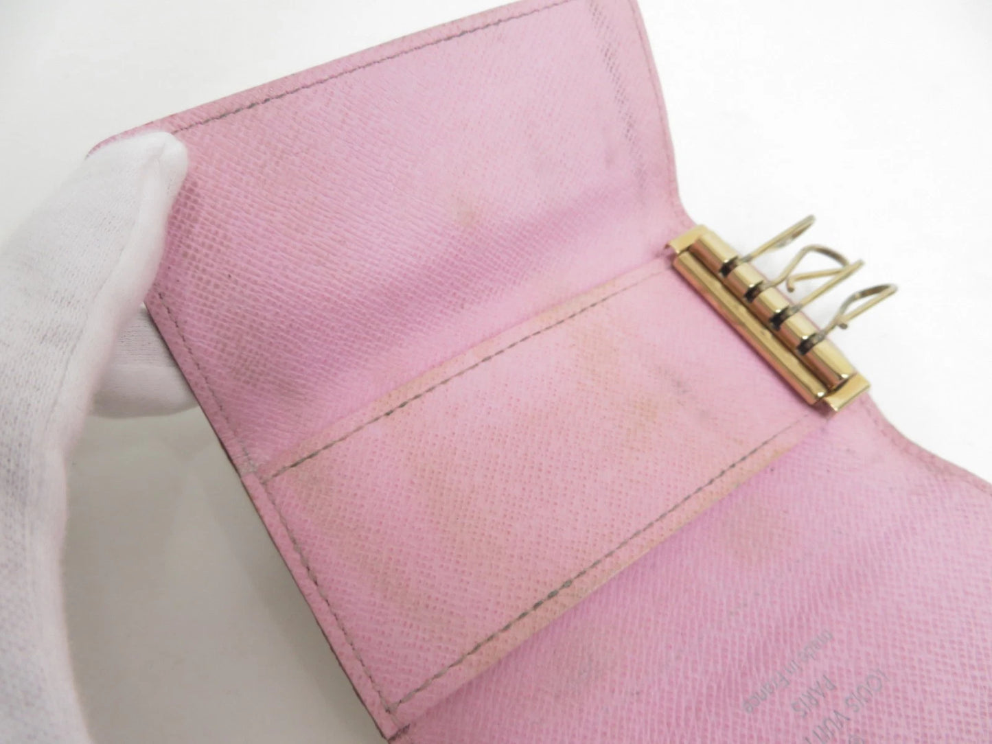 LOUIS VUITTON Monogram Multicolor Multicles 4 Ring Key Case
