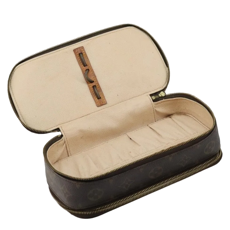 $750 LOUIS VUITTON Monogram Trousse Blush PM VI0052