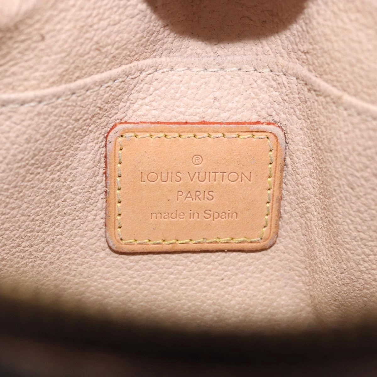LOUIS VUITTON Monogram Pochette Cosmetic PM Pouch M43998 LV Auth 188189