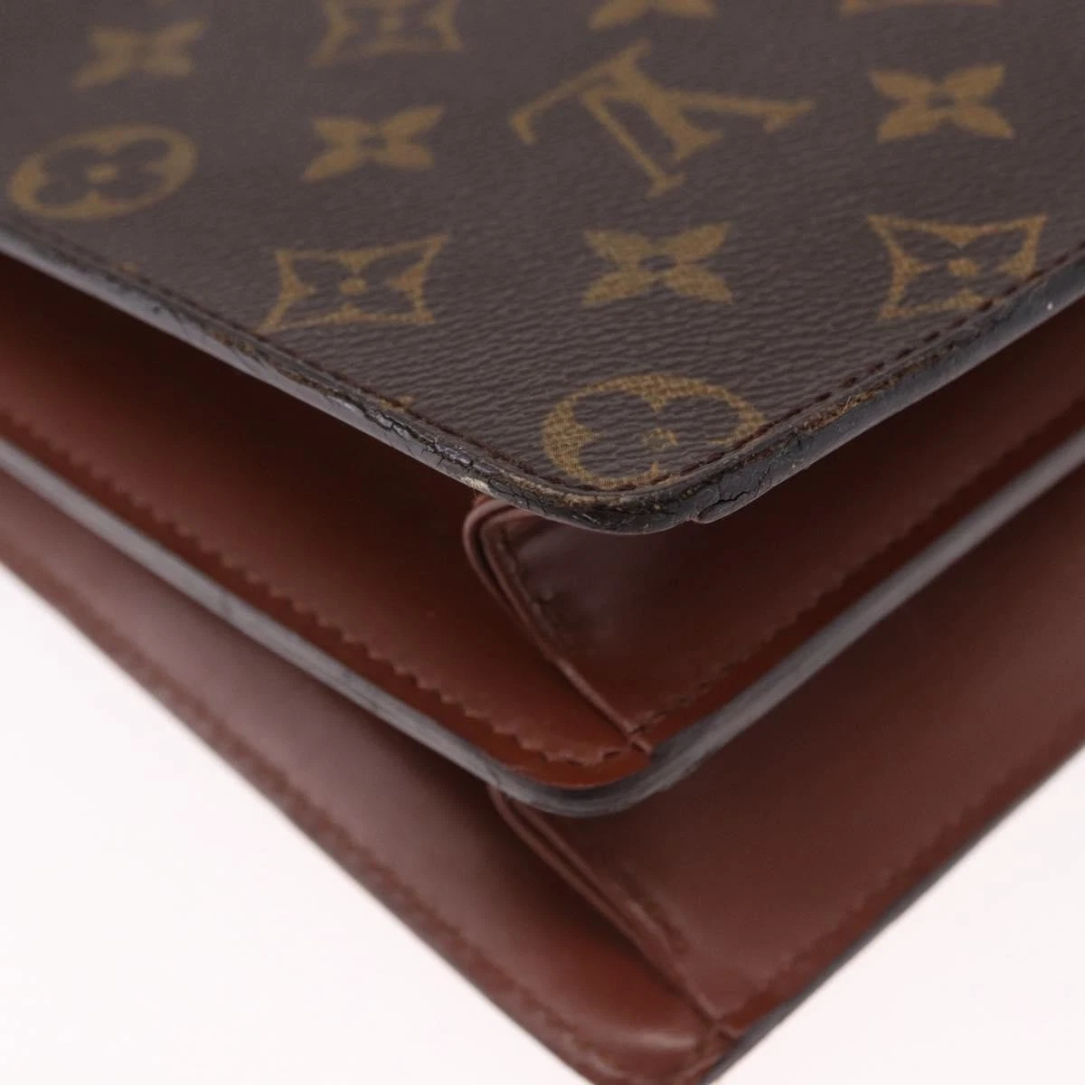 LOUIS VUITTON Monogram Concorde Hand Bag M51190 LV Auth ep15440