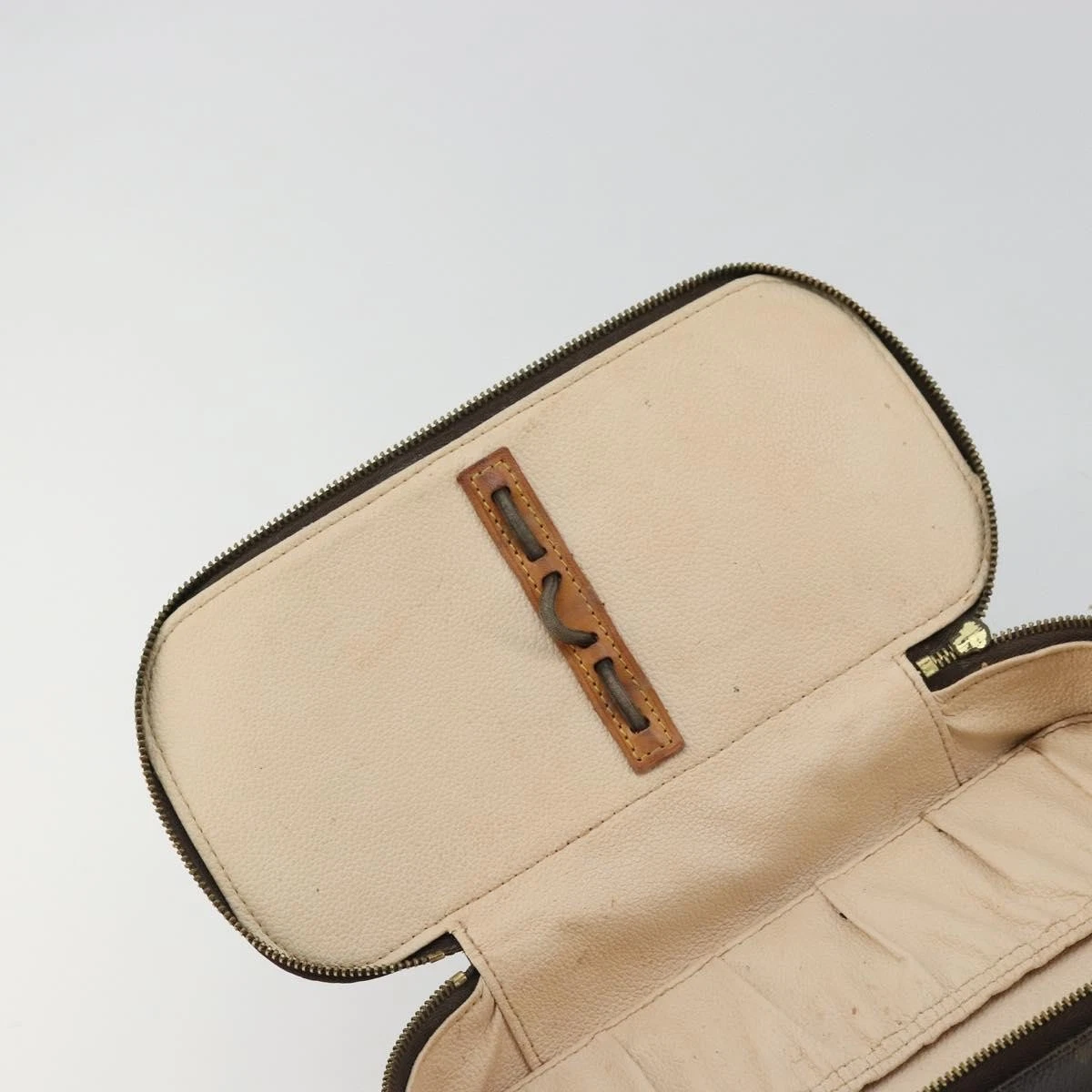 $750 LOUIS VUITTON Monogram Trousse Blush PM VI0052