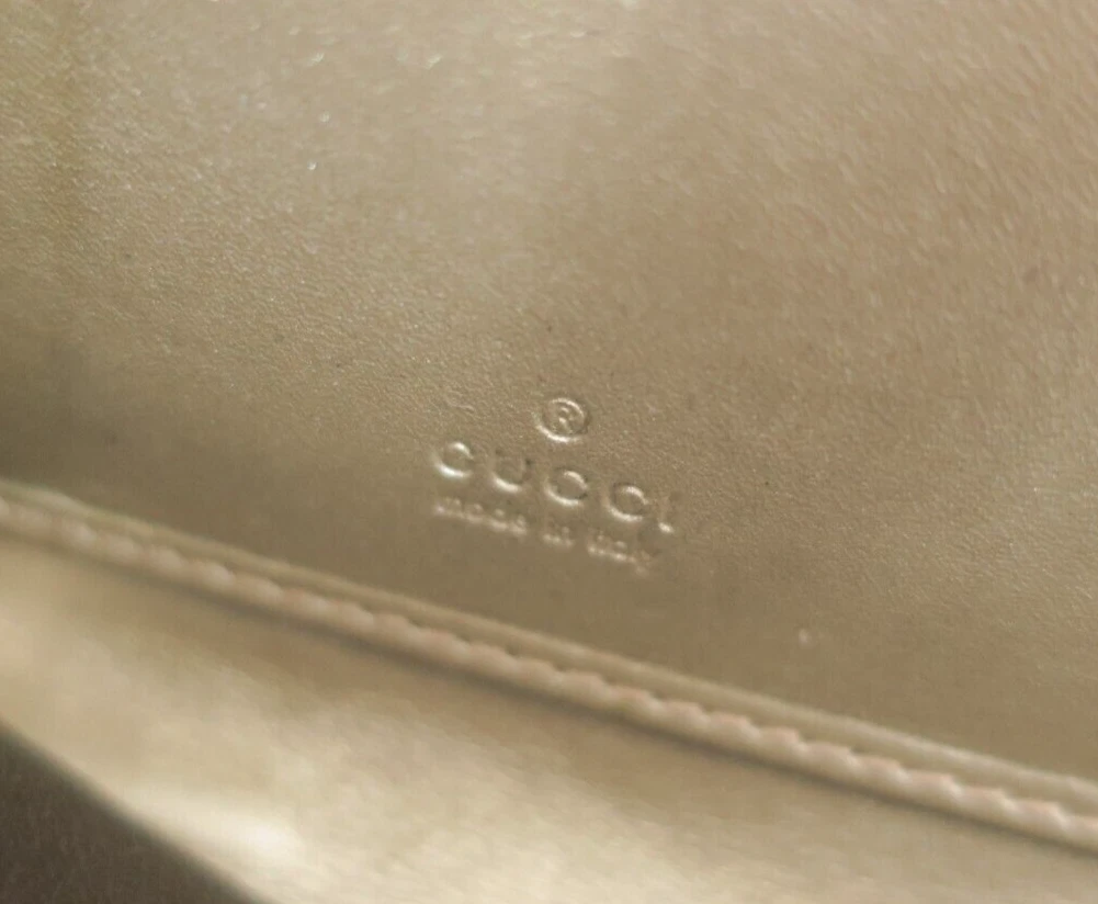 $660 Gucci GG Imprime Canvas Zip Around Wallet