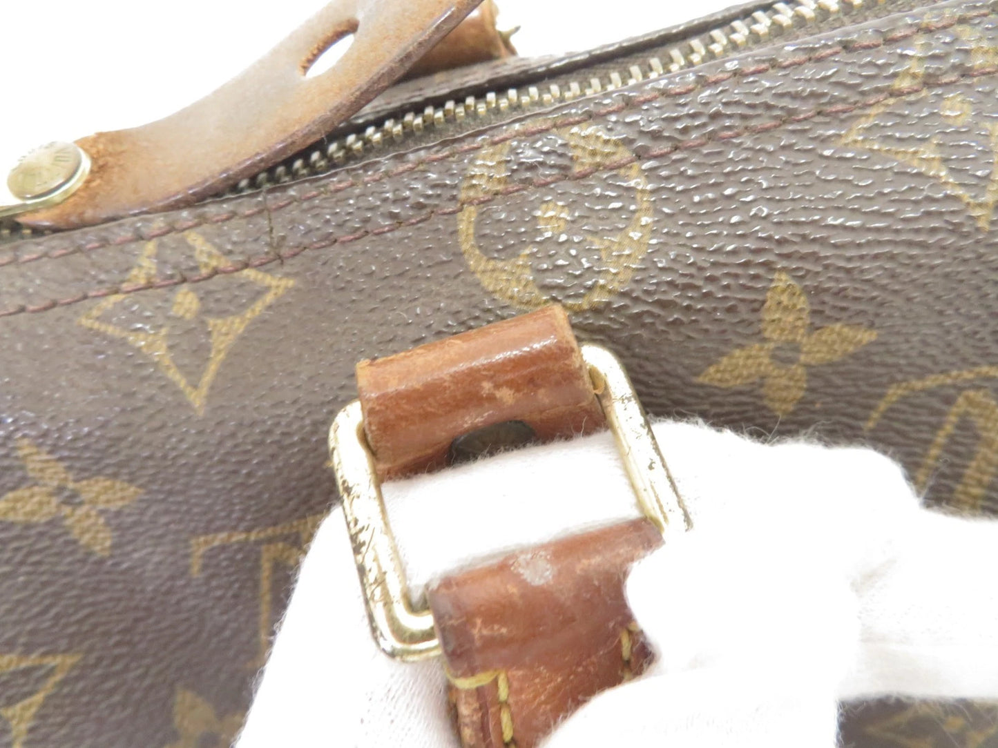 Louis Vuitton Speedy 25 Handbag Monogram Brown SP1928