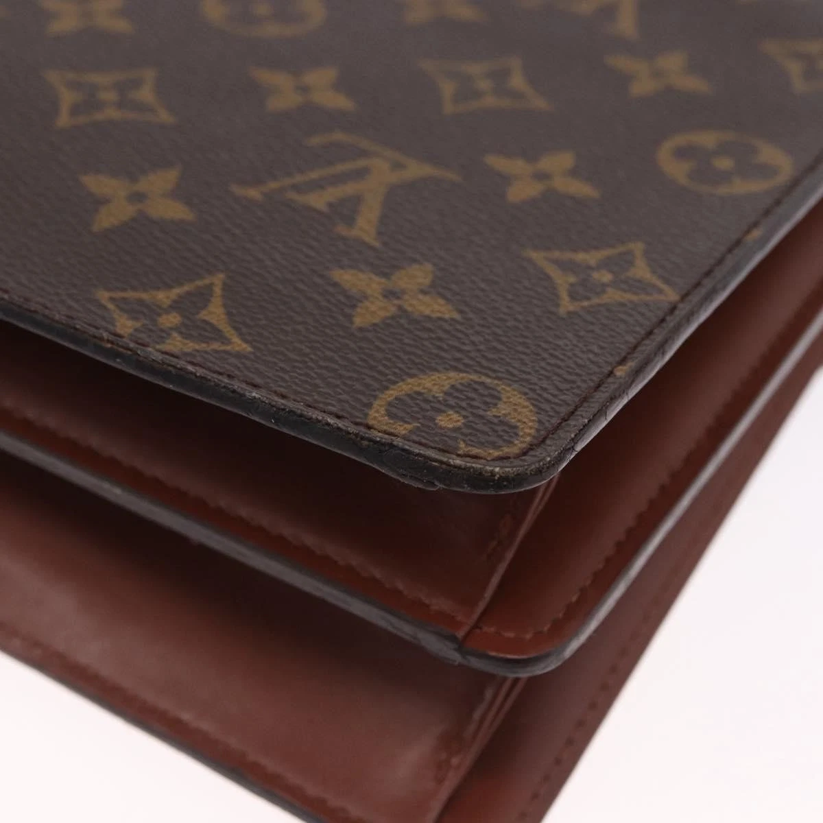 LOUIS VUITTON Monogram Concorde Hand Bag M51190 LV Auth ep15440