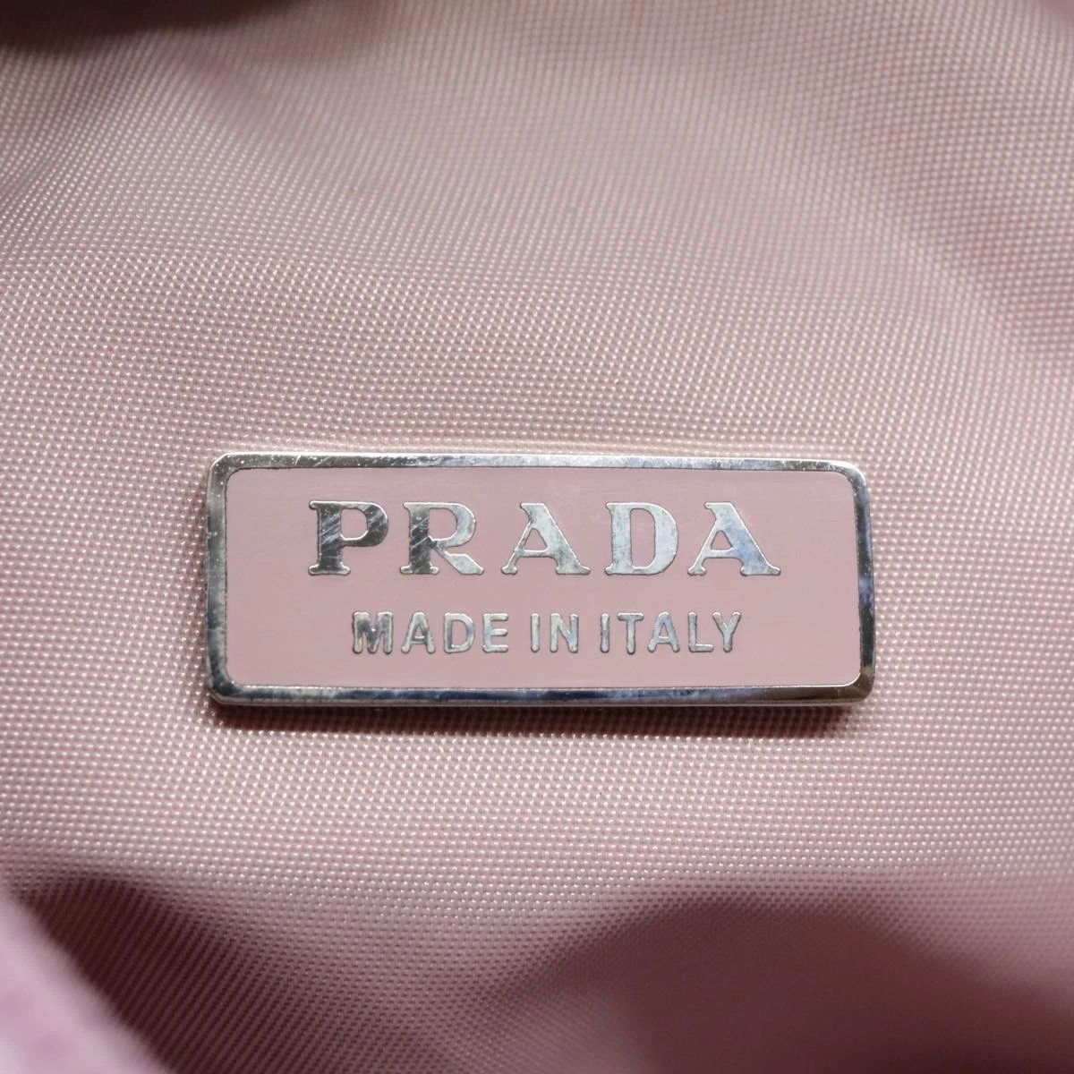 $1320 PRADA Tessuto Nylon Hobo Mini Pink Lilac
