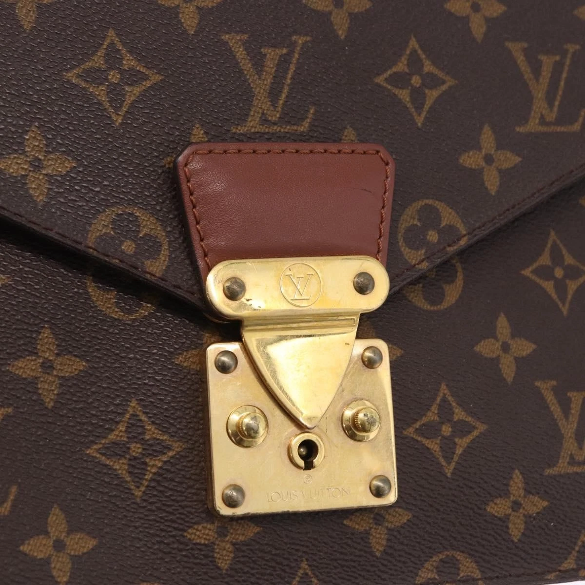 LOUIS VUITTON Monogram Concorde Hand Bag M51190 LV Auth ep15440