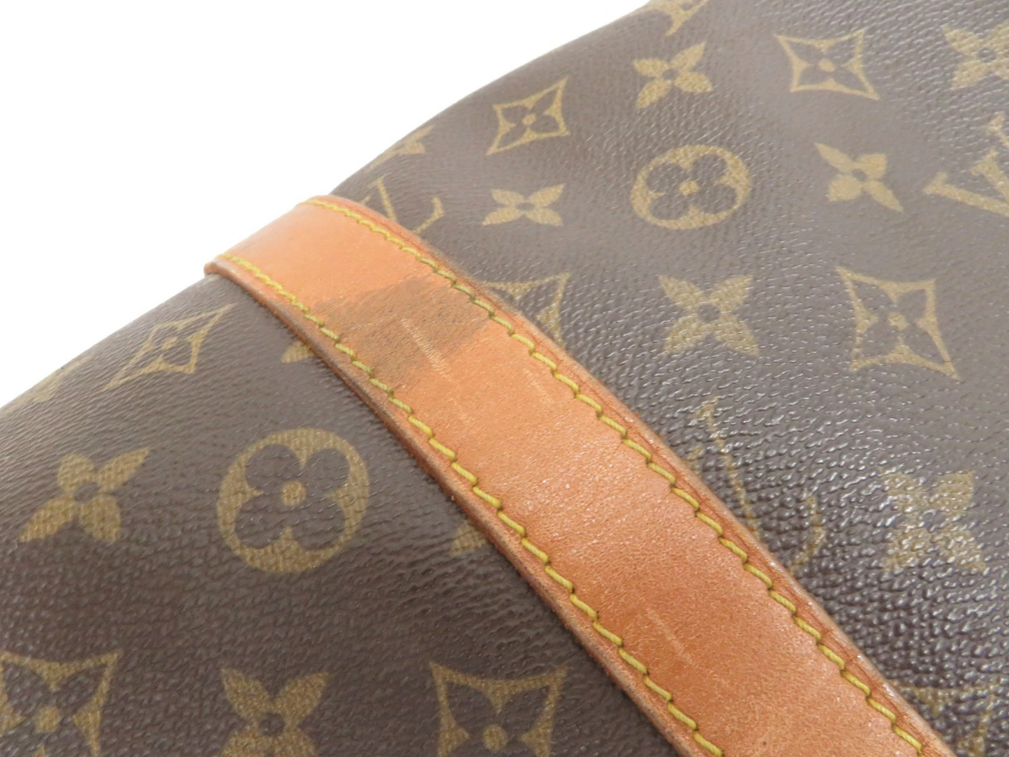 $2170 1985 Louis Vuitton Monogram Duffle Boston Bag Keepall 55 853