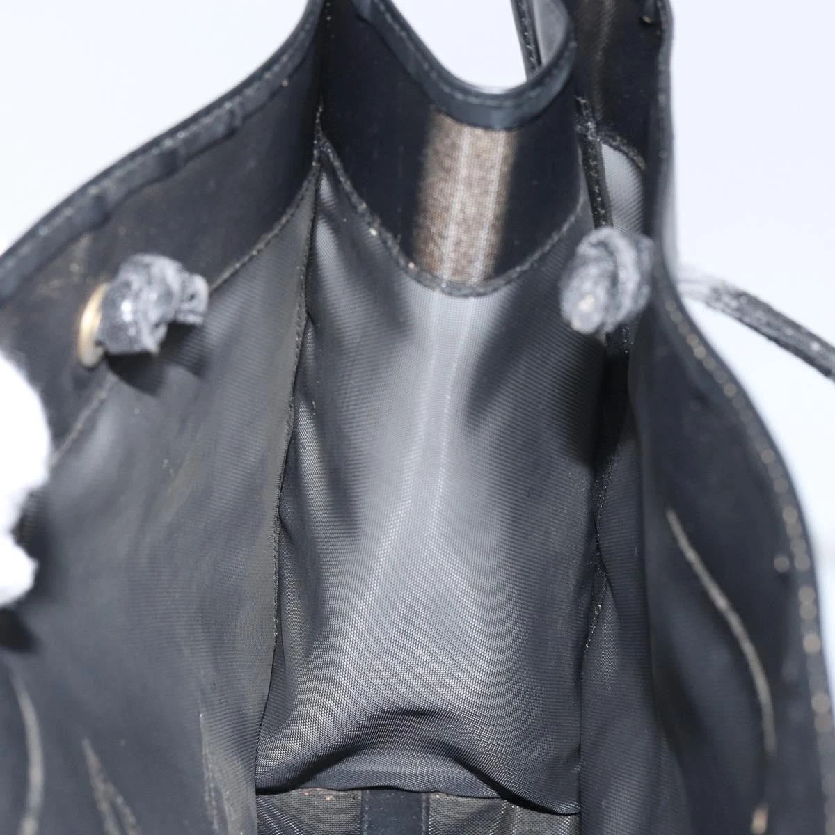 $1650 FENDI Zucca FF Tote Mesh Black Tote
