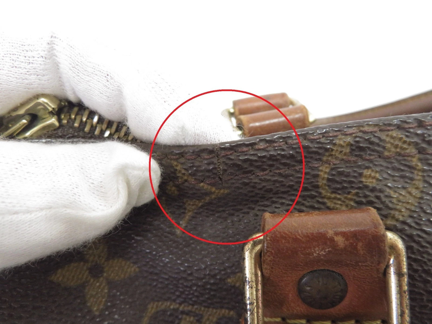 Louis Vuitton Speedy 25 Handbag Monogram Brown SP1928