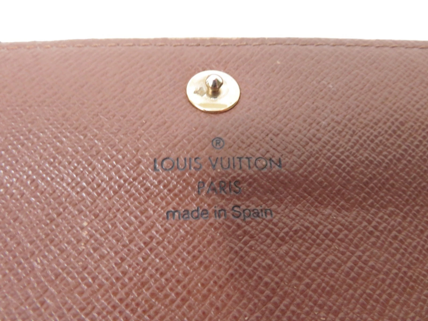 $610 2008 LOUIS VUITTON Monogram Alexandra Wallet CA4068