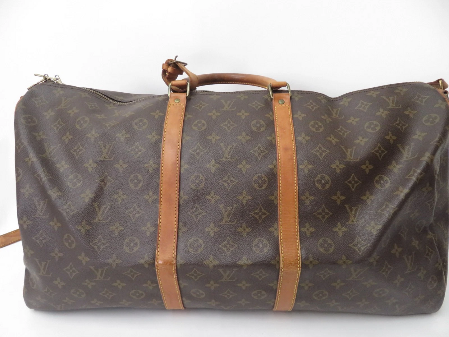 $2690 1990 Louis Vuitton Monogram Keepall Bandouliere 60 VI0950
