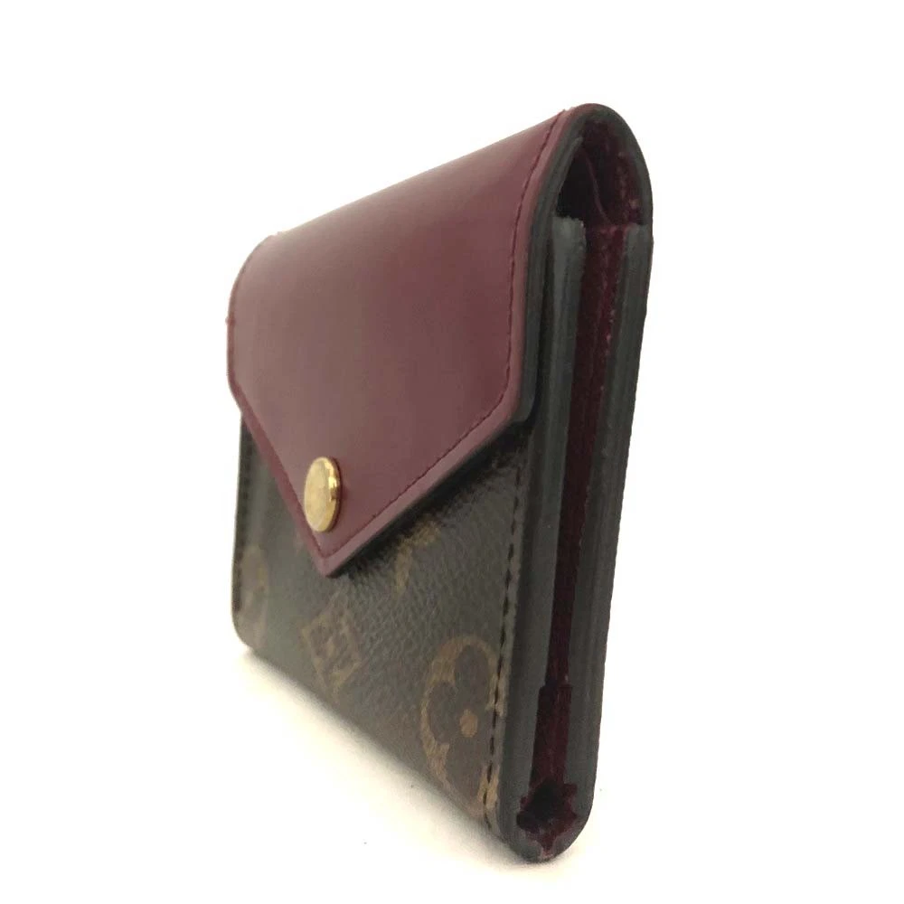 Louis Vuitton Monogram Portefeuille Zoe Mini Trifold Wallet Brown/6CF1214