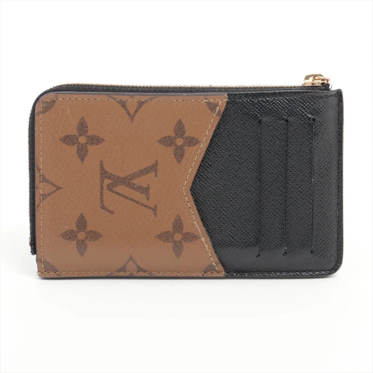 Louis Vuitton Giant Monogram Reverse Porto Cartolecto Verso M81303 Brown Fragmen
