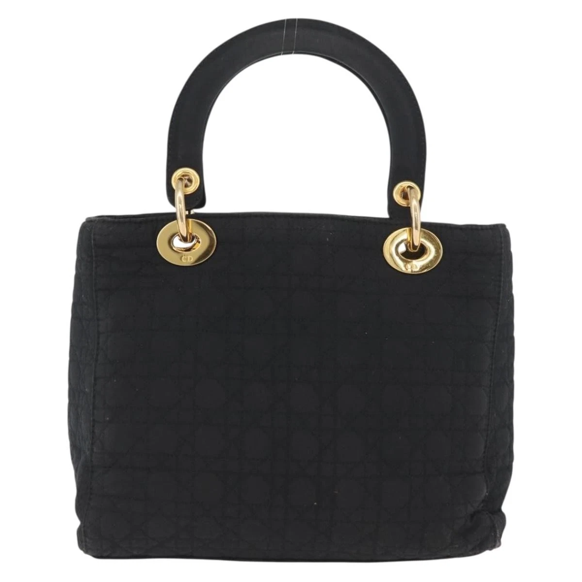 $5100 Dior Nylon Cannage Medium Lady Dior Black