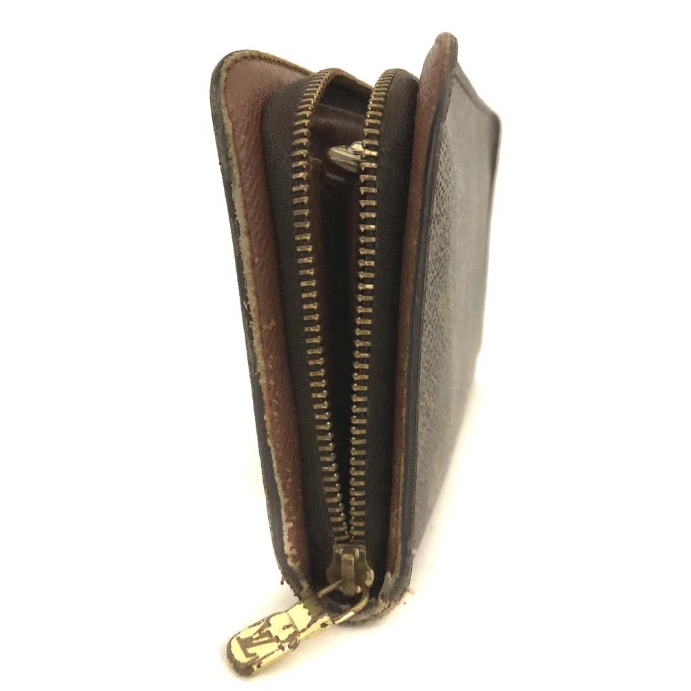 EGA Louis Vuitton Monogram Porte Monnaie Zippy Long Wallet Brown/3CH0321