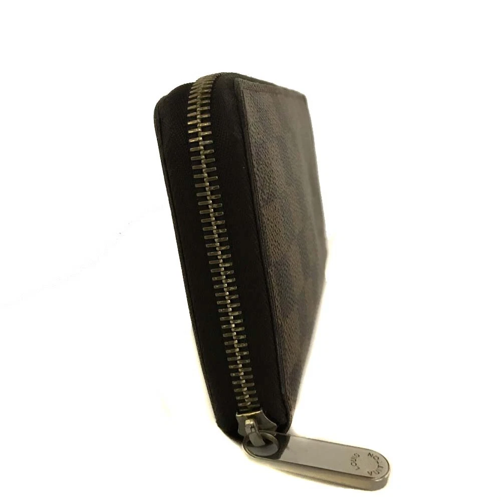 $915 2014 Louis Vuitton Damier Ebene Zippy Wallet CA3174