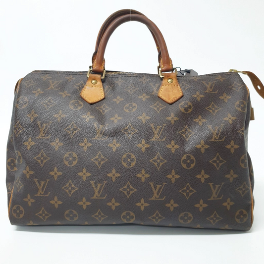 $1700 2005 Louis Vuitton Speedy 35 Monogram AA0065