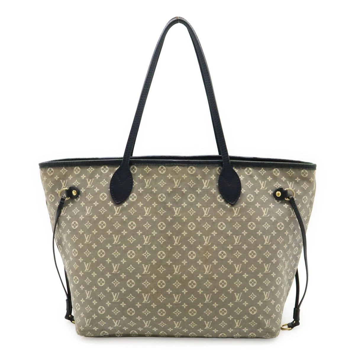 Louis Vuitton Neverfull Tote MM Blue Canvas