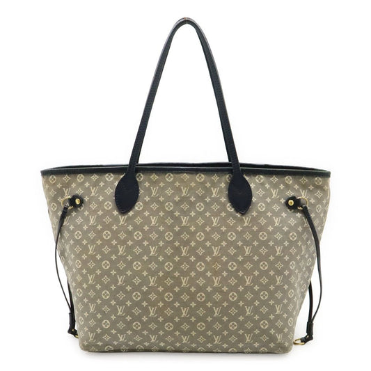 Louis Vuitton Neverfull Tote MM Blue Canvas