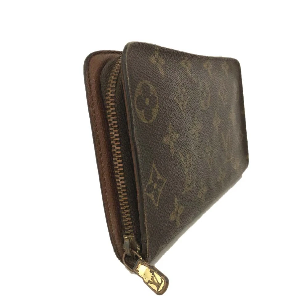 $965 2003 Louis Vuitton Monogram Porte-Monnaie Zippy Wallet TH0033