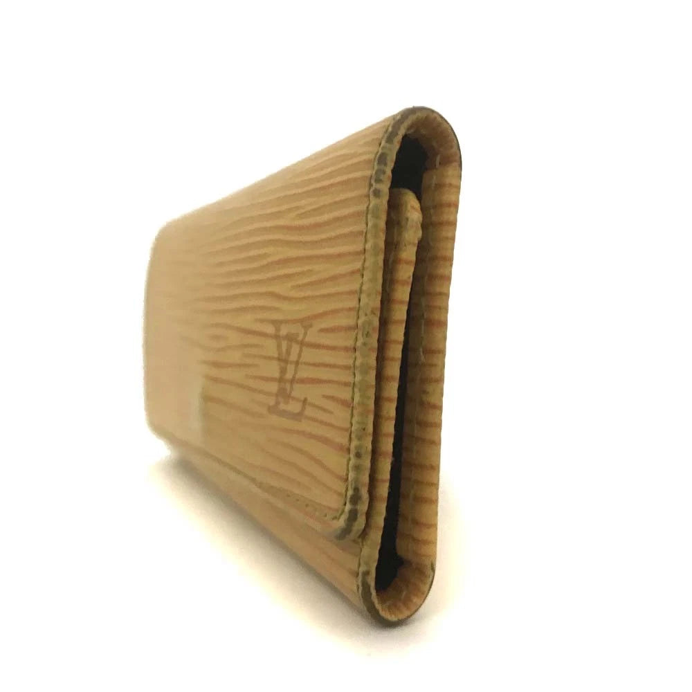 Louis Vuitton Epi Multicles Leather 4 Ring Key Case Yellow CA0947