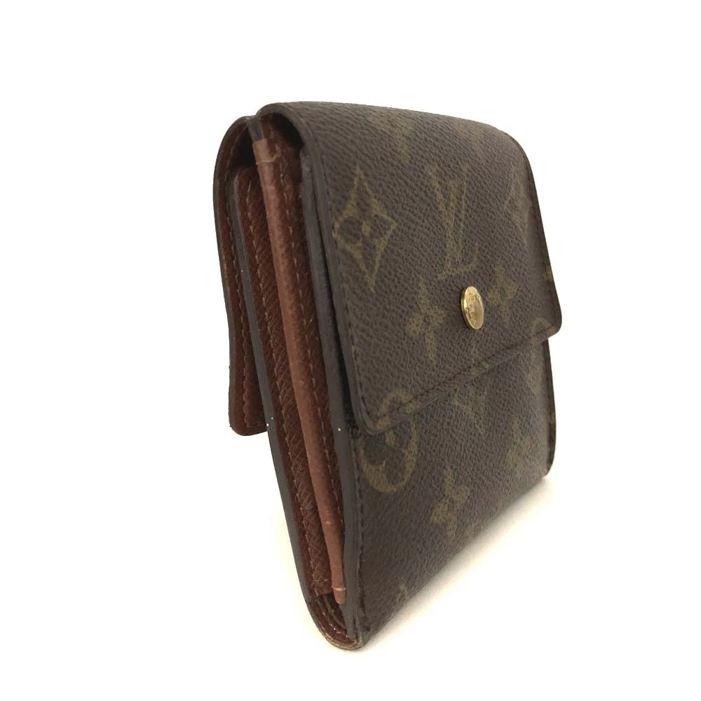 Louis Vuitton Monogram Portefeiulle Elise Trifold Wallet Brown SD0031