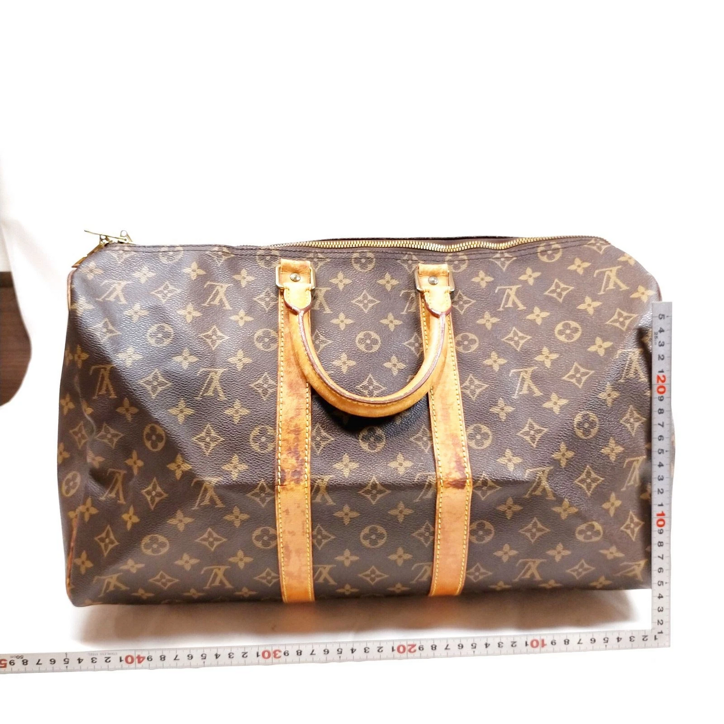 $1420 1994 Louis Vuitton Monogram Duffle Boston Bag Keepall 45 SP0964