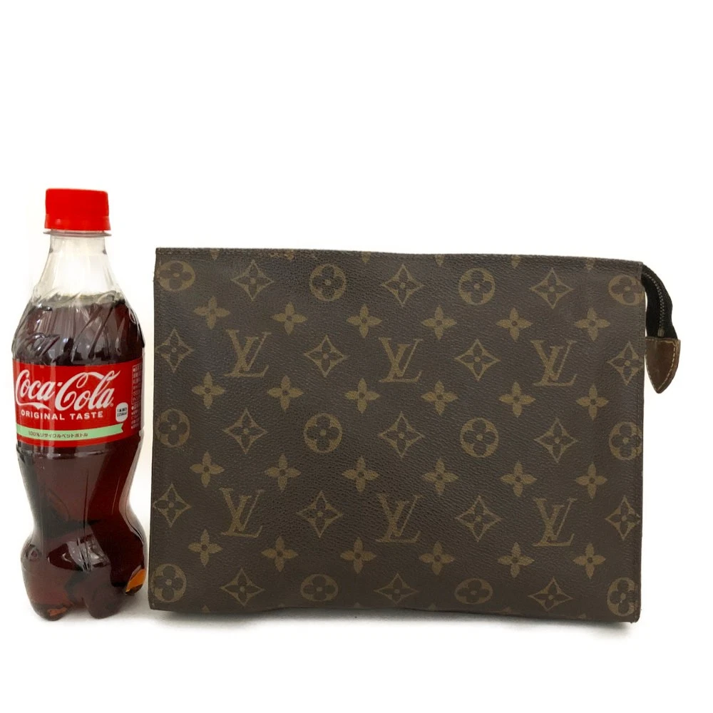 Louis Vuitton Monogram Poche Toilette 26 Cosmetics Pouch Purse/6CH0829