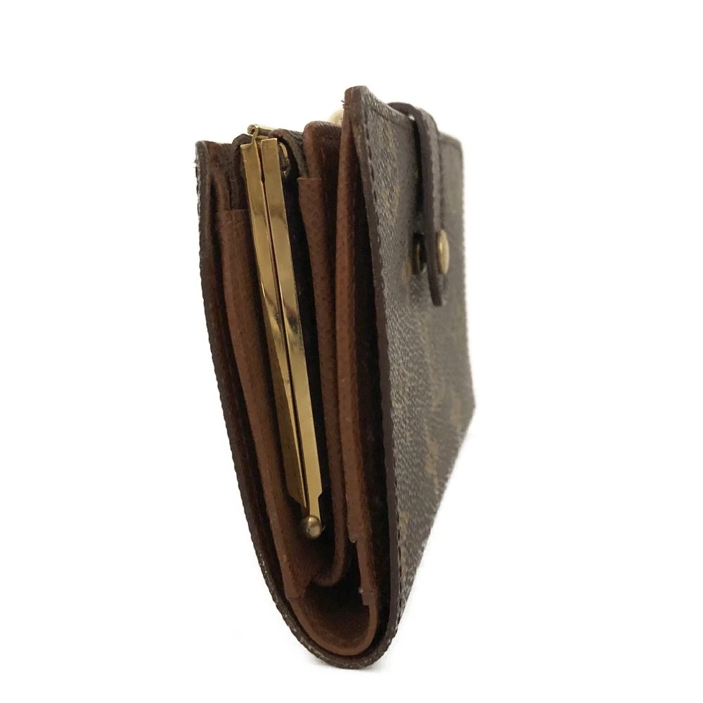$750 1998 Louis Vuitton Monogram Porte Monnaie Billets Viennois Bifold Wallet MI1918