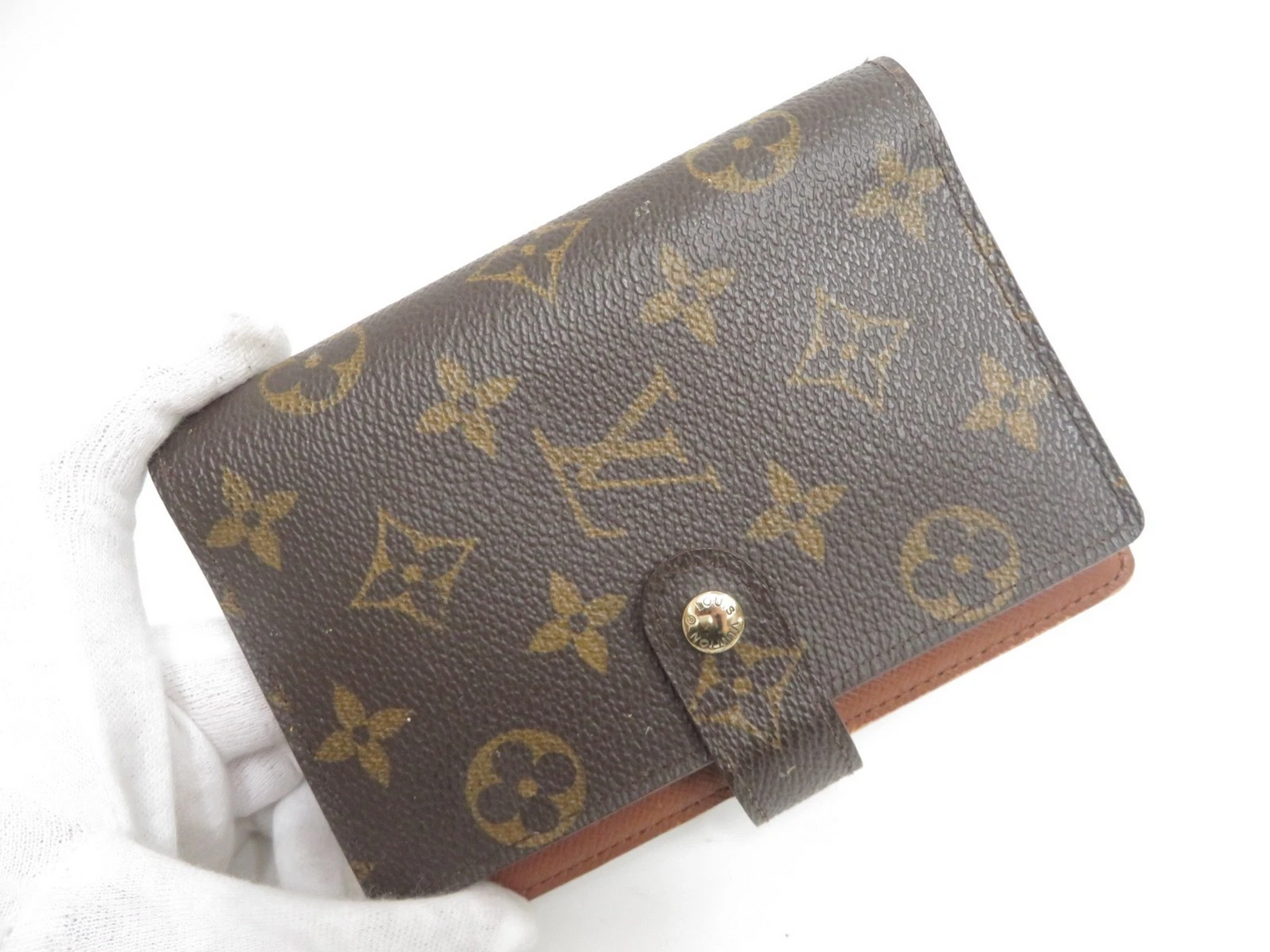 LOUIS VUITTON Monogram  Agenda PM Day Planner Notebook Cover CA0947