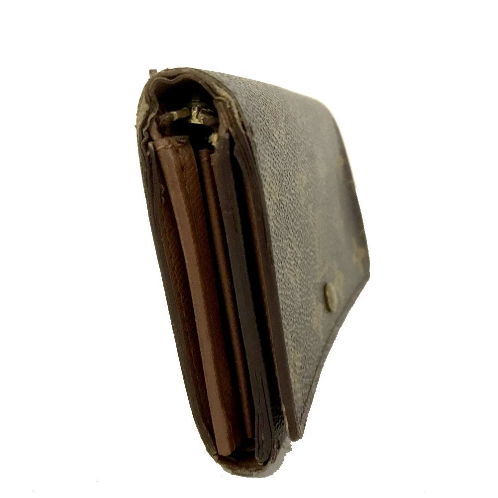 Louis Vuitton Monogram Porte Monnaie Billets Tresor Bifold Wallet  CA1928