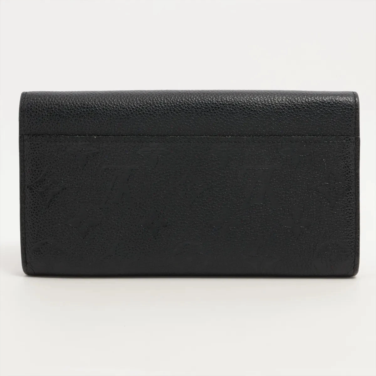 Louis Vuitton Empreinte Portefeuille Sarah M61182 Noir Long Wallet
