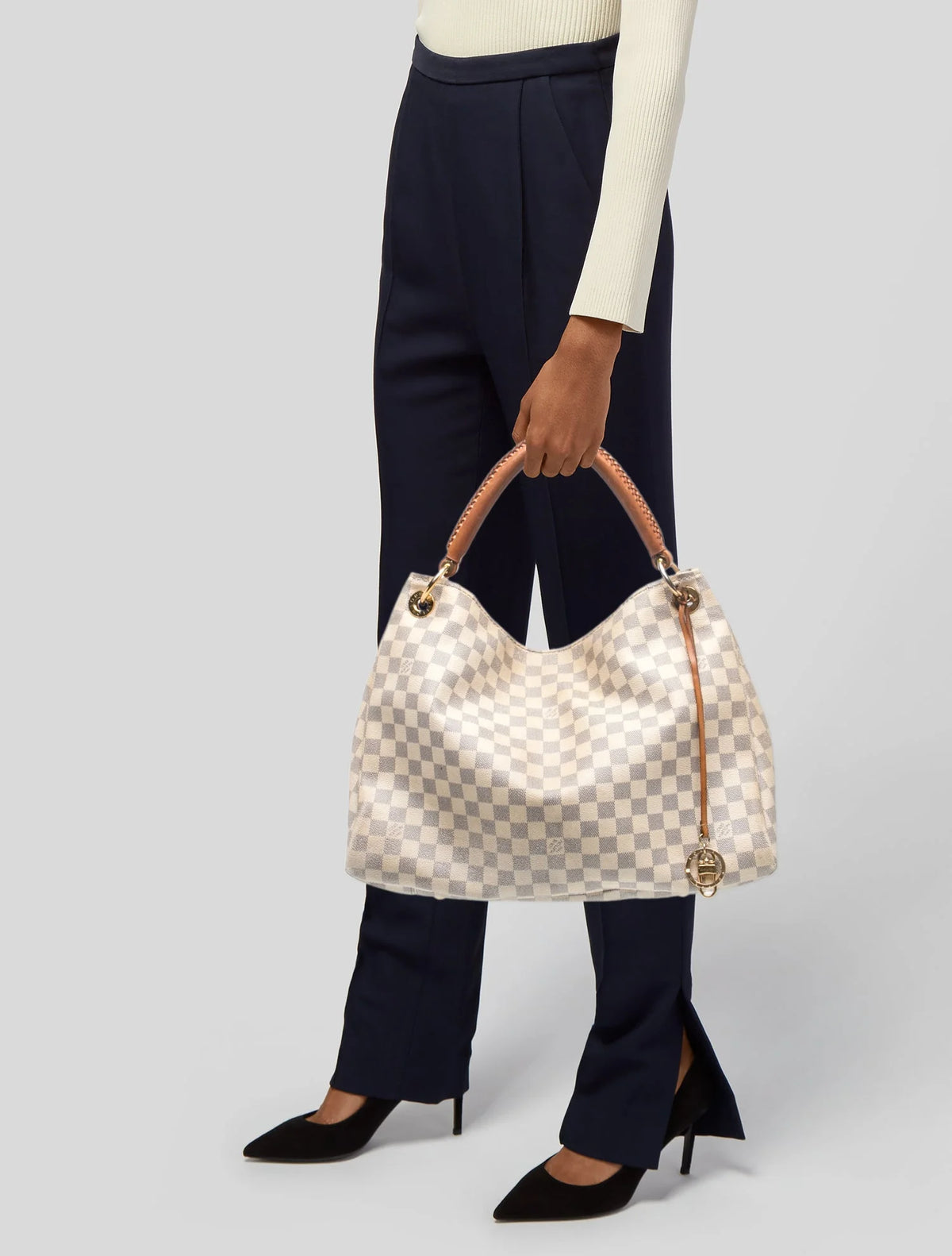 Damier Azur Artsy MM