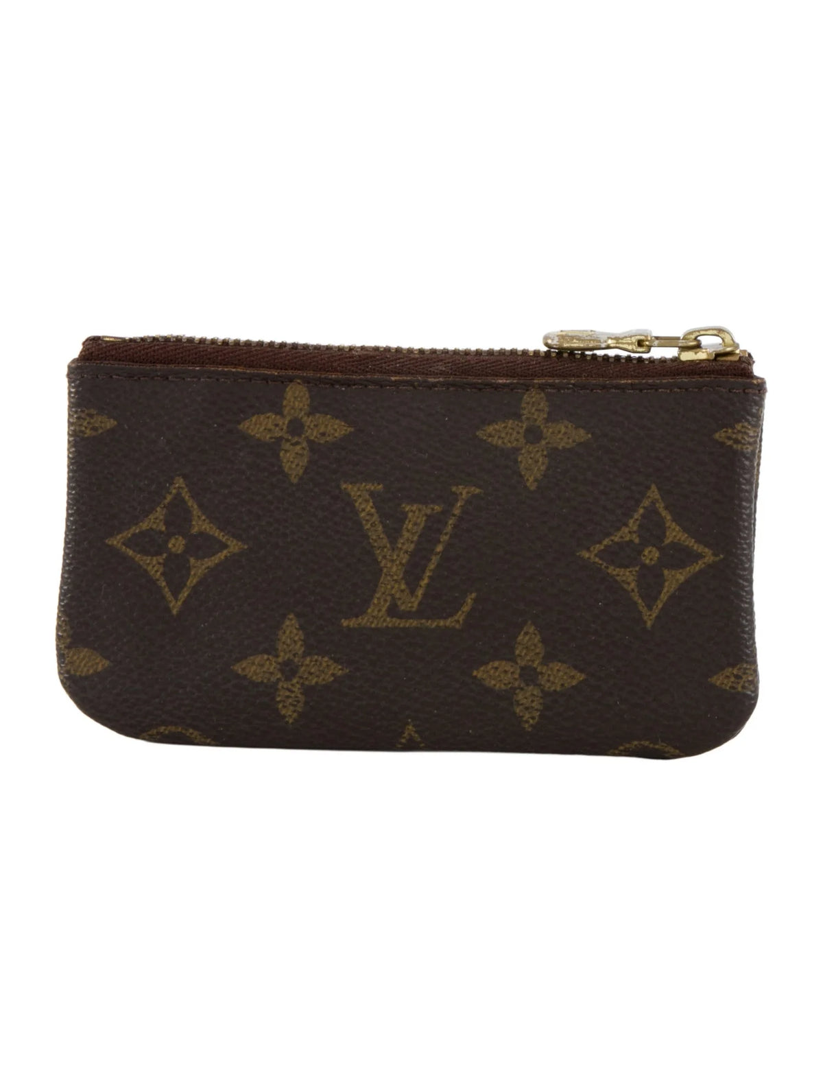 $355 Louis Vuitton Monogram Key Holder Pochette Cles