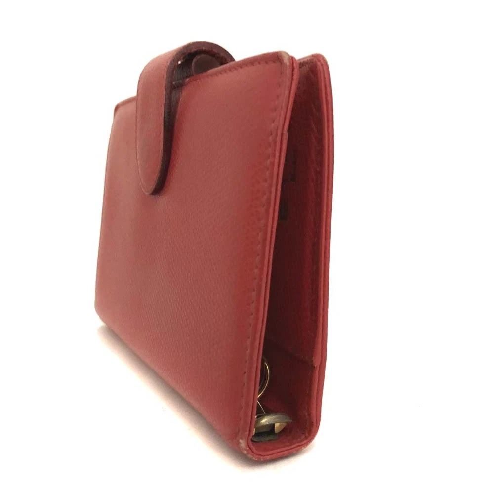 ETRO Leather Notebook Cover Red