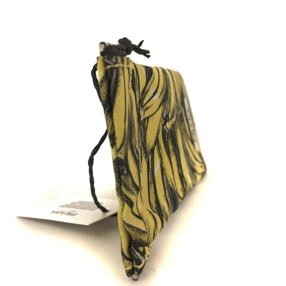 PRADA Logo Banana Motif Canvas Multi Case MultiColor