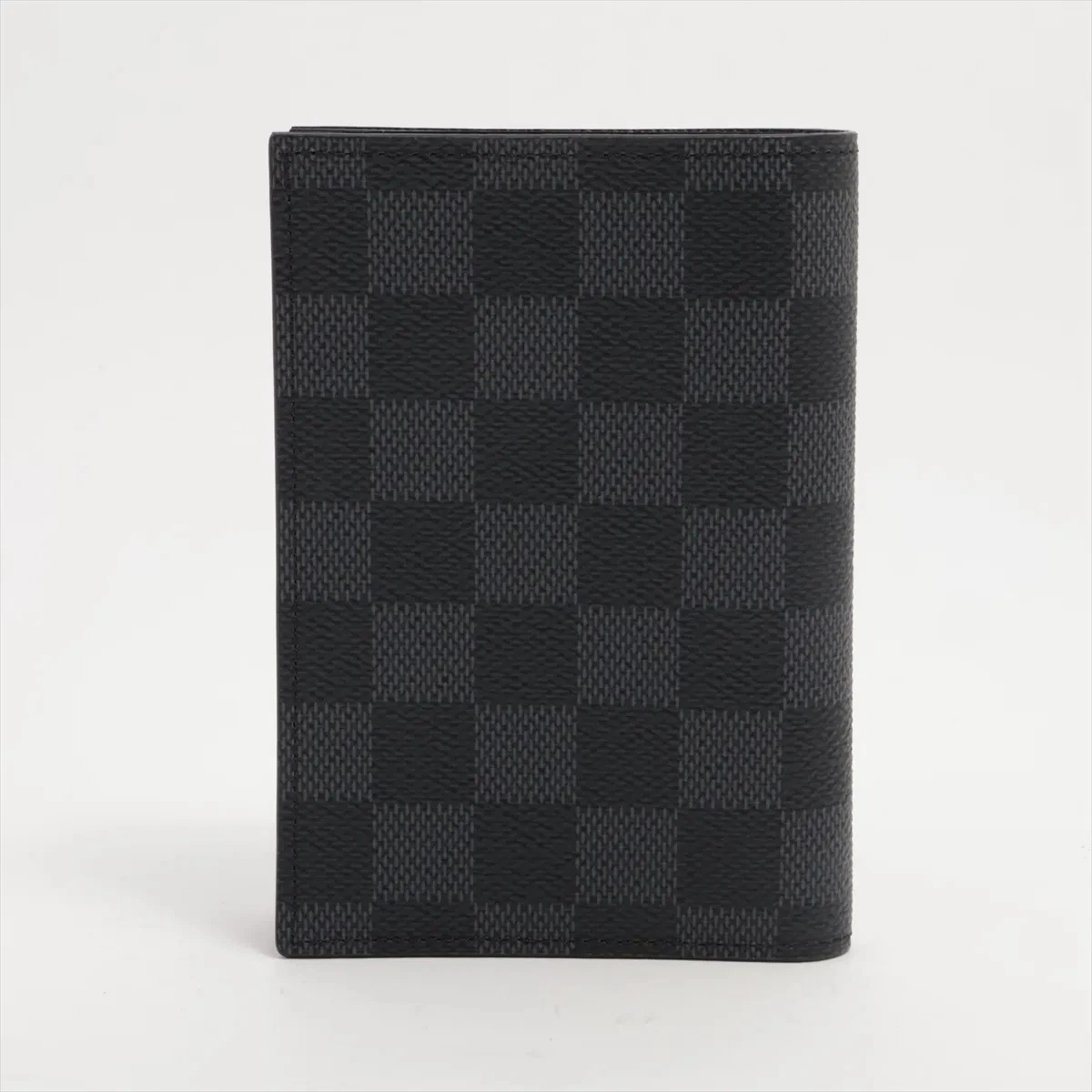 Louis Vuitton Damier Graphite Couverture Pass Paul N60031 Black Passport case